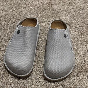 Birkenstock Zermatt Clogs Sz 42, gray